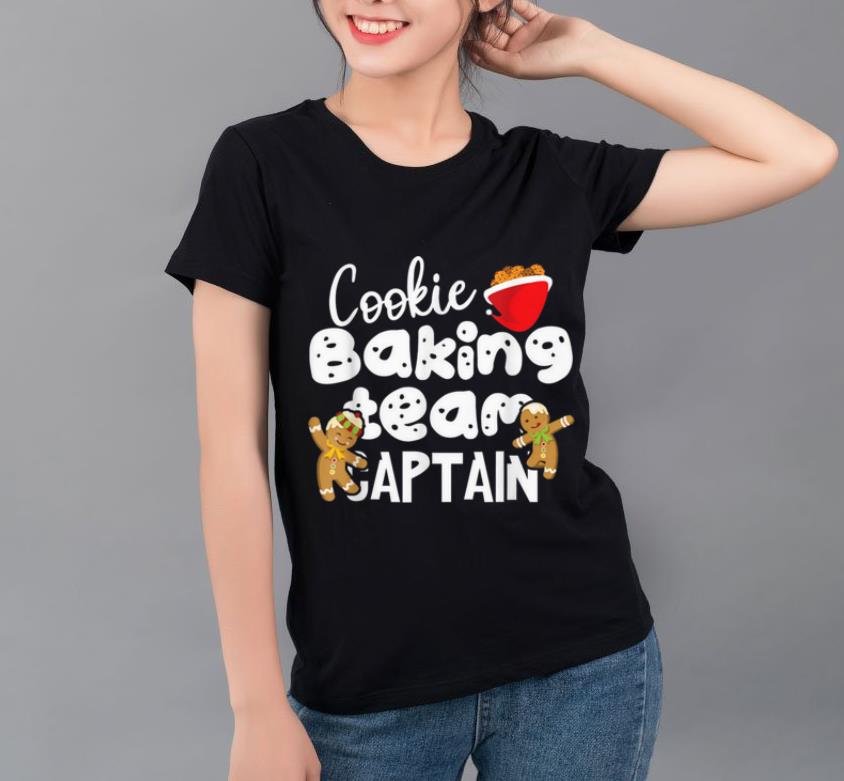 Original Cookie Baking Team Captain Gingerbread Christmas Gift shirt