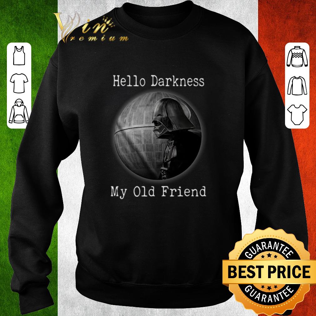 Original Darth Vader Hello Darkness My Old Friend Death Star shirt 7 Original Darth Vader Hello Darkness My Old Friend Death Star shirt