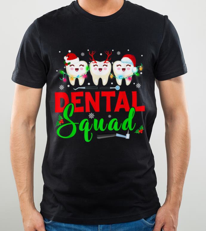 Original Dental Squad Tooth Christmas Dental Assistant Gifts shirt
