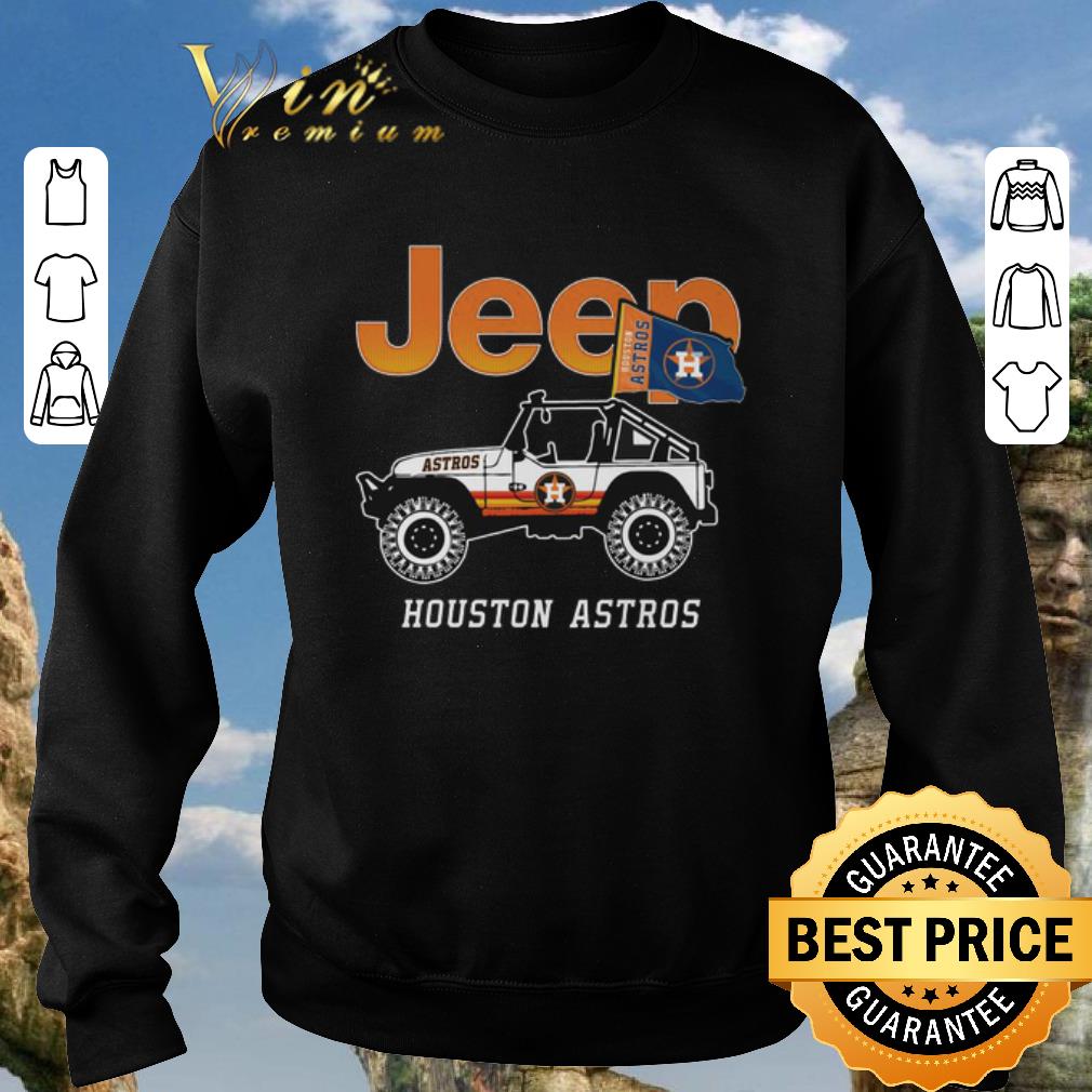 Original Houston Astros flag Jeep shirt 2019