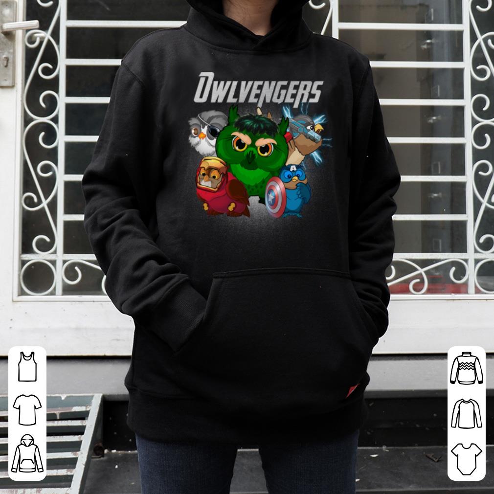 Original Marvel Avengers Endgame Owlvengers Avengers owl shirt