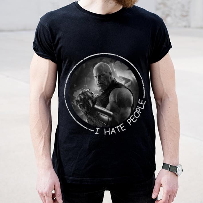 Original Marvel Avengers Thanos I Hate People shirt