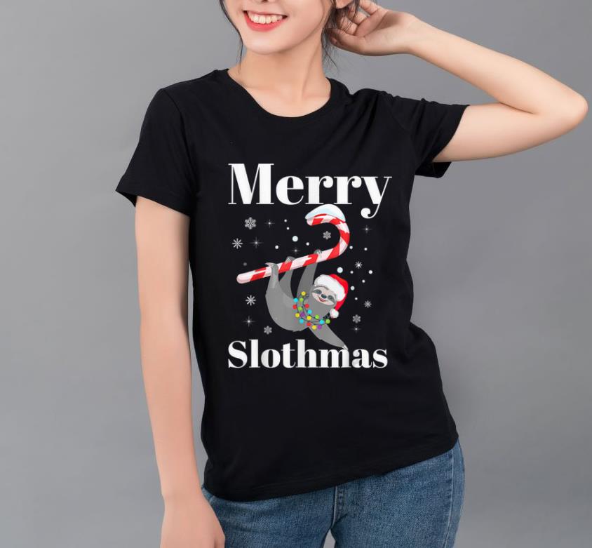 Original Merry Slothmas Christmas Sloths Pajama shirt