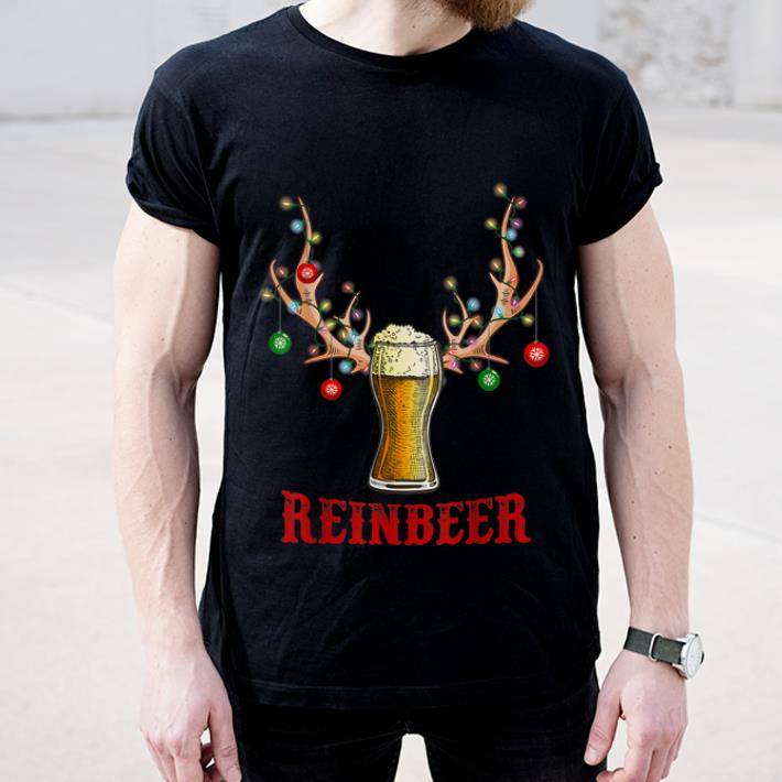 Original Reinbeer Christmas Reindeer Beer Lovers shirt