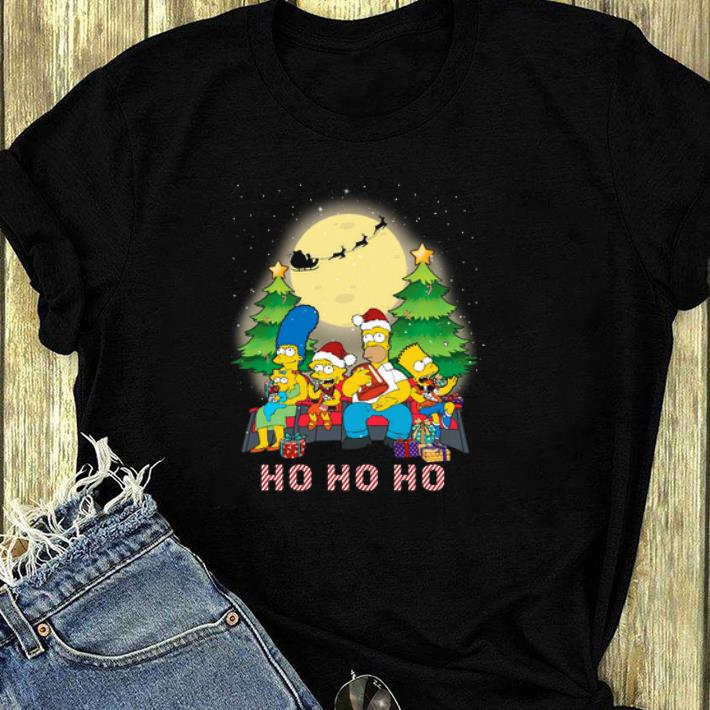 Original The Simpsons Family ho ho ho christmas shirt