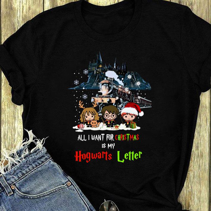 Premium All I want for Christmas is my Hogwarts Letter Harry Potter shirt