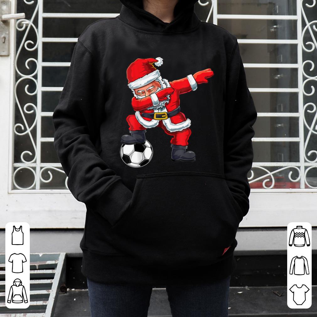 Premium Christmas Dabbing Santa Claus Dab Soccer Player Xmas Gift sweater