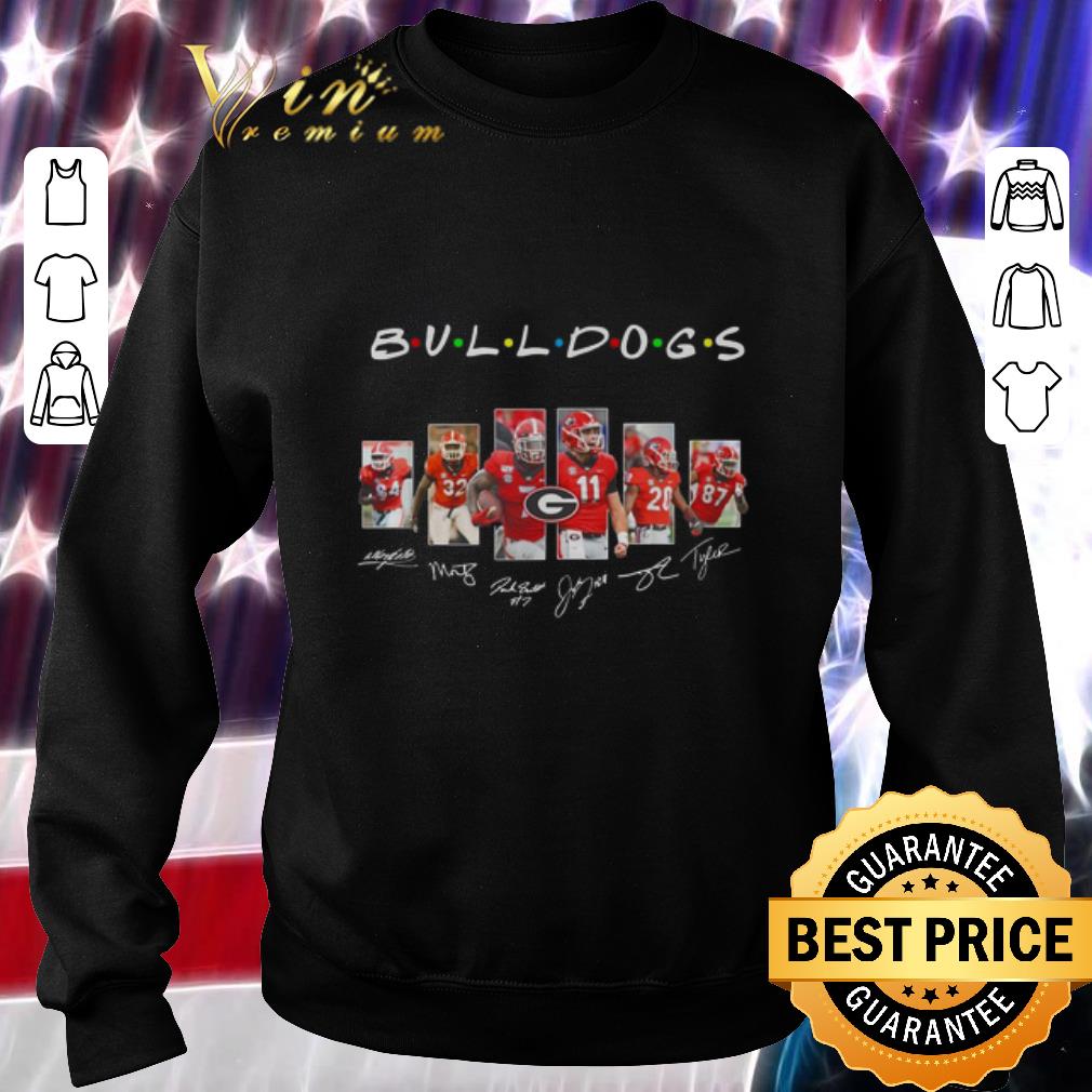 Premium Friends Georgia Bulldogs signatures player shirt 5 Premium Friends Georgia Bulldogs signatures player shirt