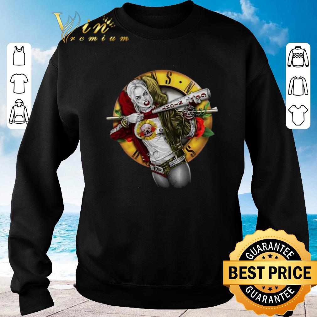 Premium Harley Quinn Guns N Roses shirt