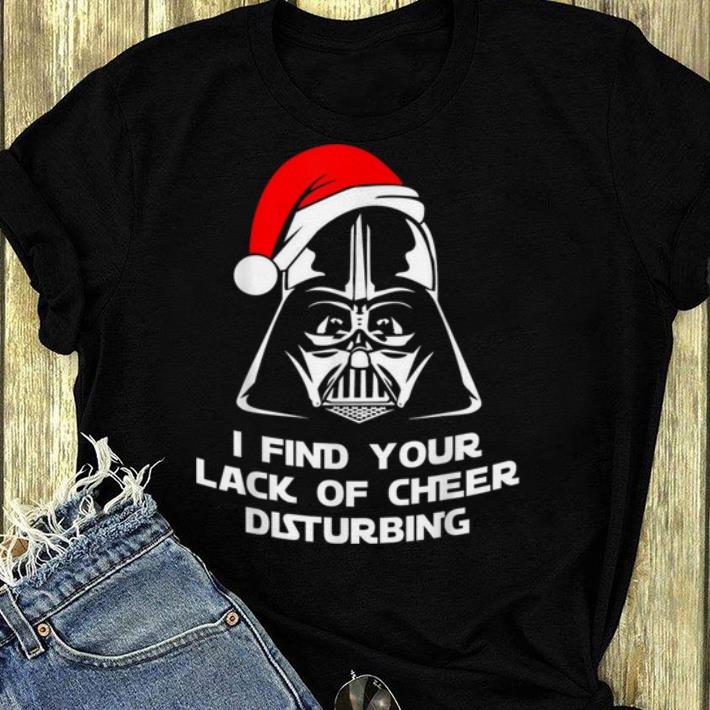Premium I Find Your Lack Of Cheer Disturbing, Funny Christmas shirt