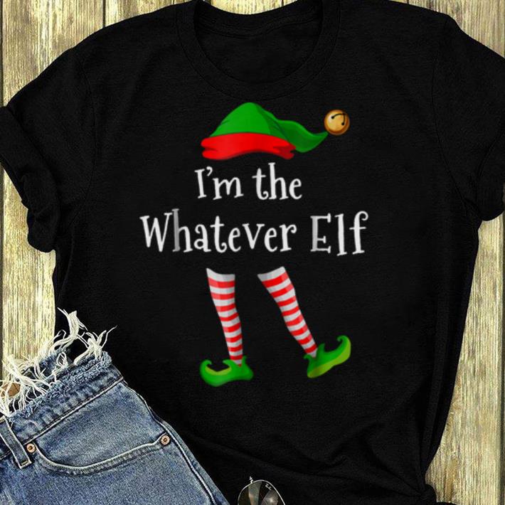 Premium I'm the Whatever Elf Matching Family Group Christmas shirt