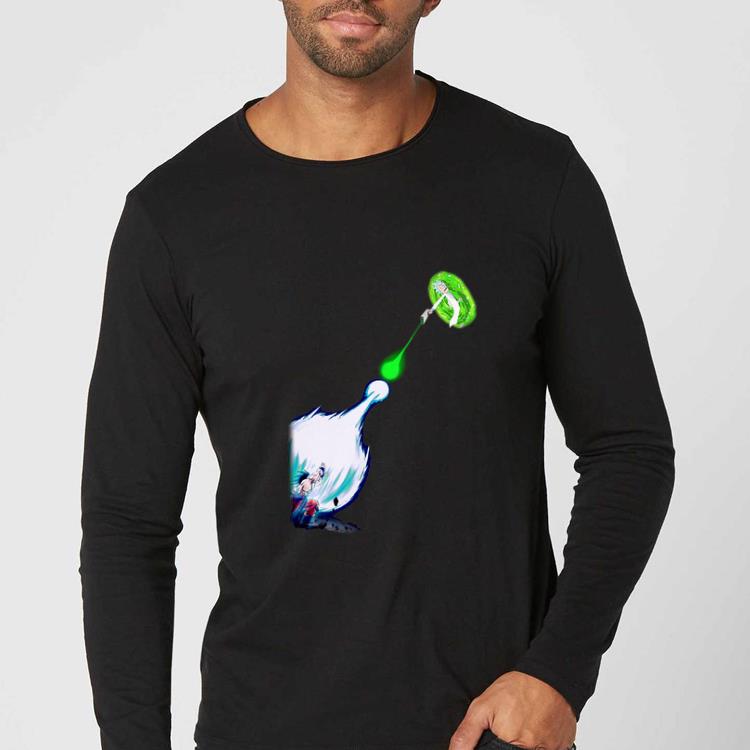 Premium Rick Sanchez Goku Kamehameha shirt