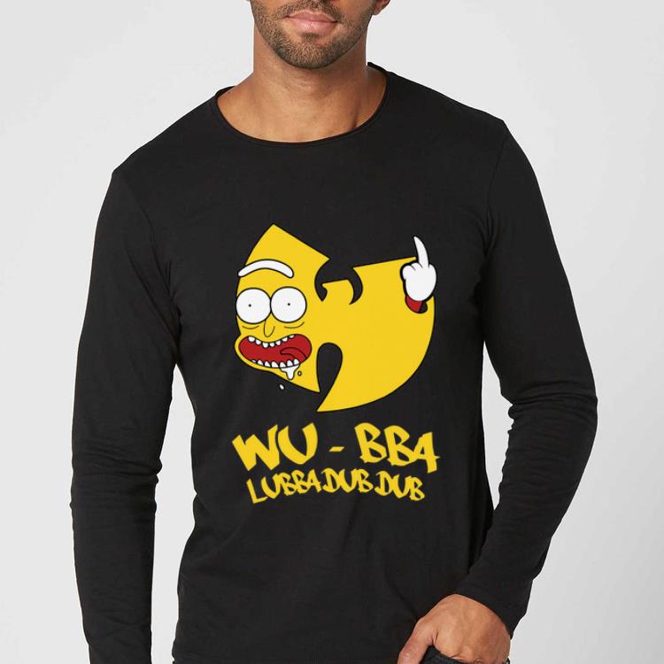Premium Rick Sanchez Wu Tang Wubba Lubba Dub Dub shirt