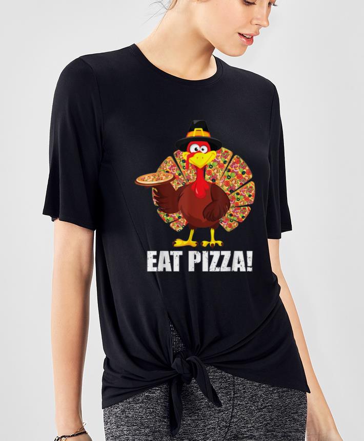 Premium Turkey Lover Eat A Pizza Thanksgiving Day shirt