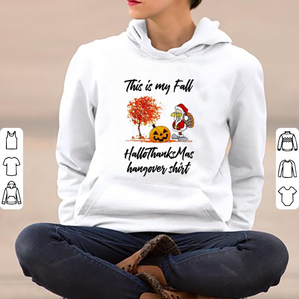 Premium Turkey This is my fall HalloThanksMas hangover shirt