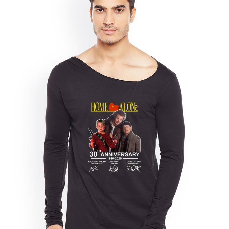 Pretty 30th anniversary Home Malone 1990-2020 signatures shirt