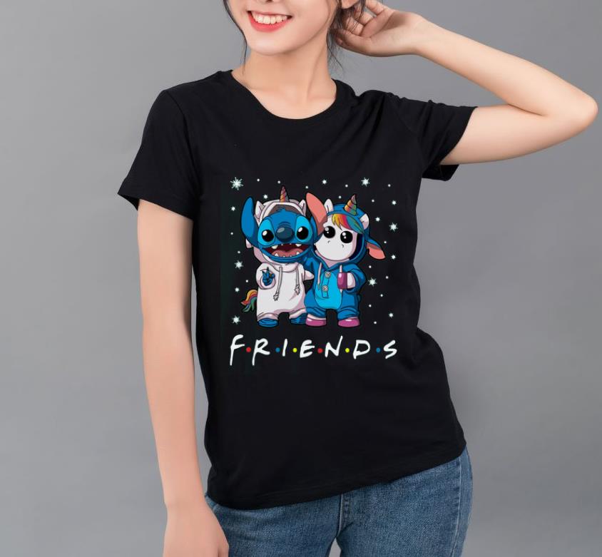Pretty Baby Stitch and Unicorn Friends shirt
