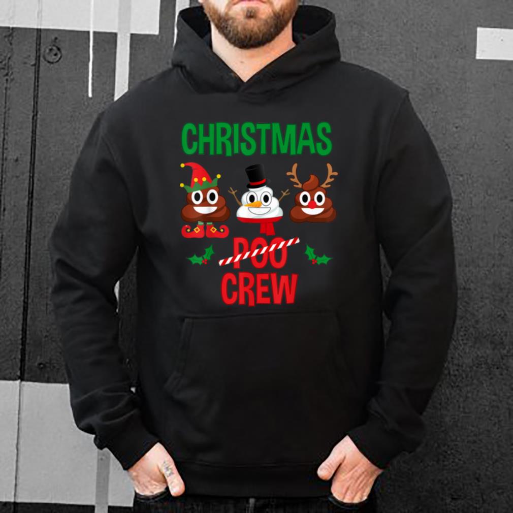 Pretty Christmas Poo Crew - Funny Christmas Poop Emoji shirt