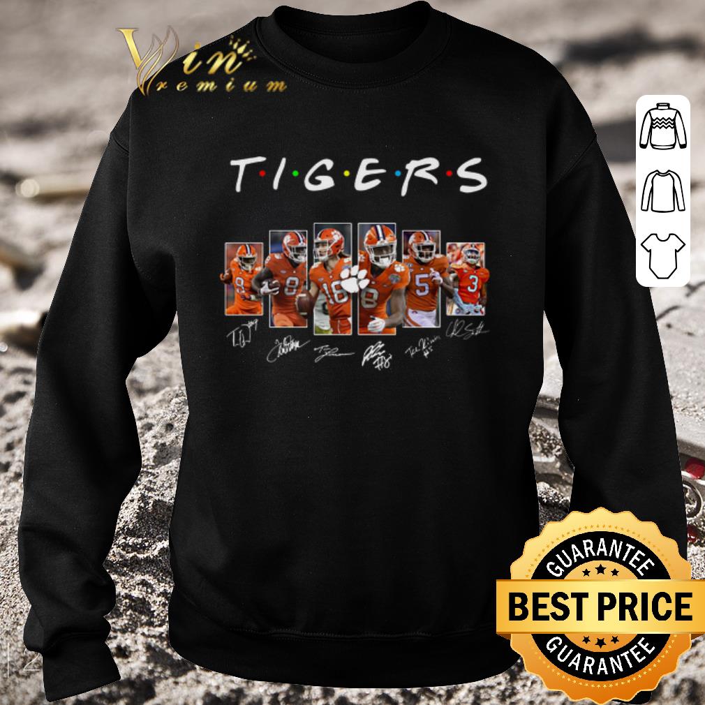 Pretty Clemson Tigers Friends Signatures shirt 7 Pretty Clemson Tigers Friends Signatures shirt