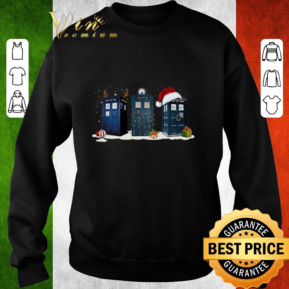Pretty Doctor Who Police Box Christmas shirt 5 Pretty Doctor Who Police Box Christmas shirt