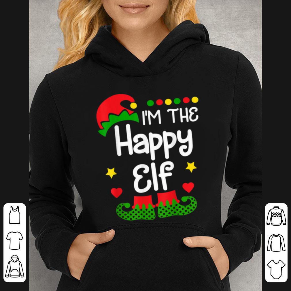 Pretty I'm The Happy Elf Christmas Family Elf Costume shirt