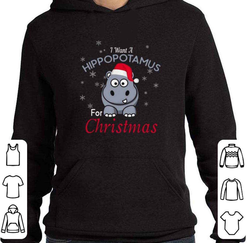 Pretty I want a Hippopotamus for Christmas shirt 5 Pretty I want a Hippopotamus for Christmas shirt