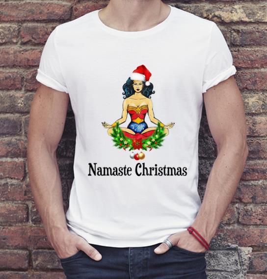Pretty Namaste Christmas Wonder Woman shirt