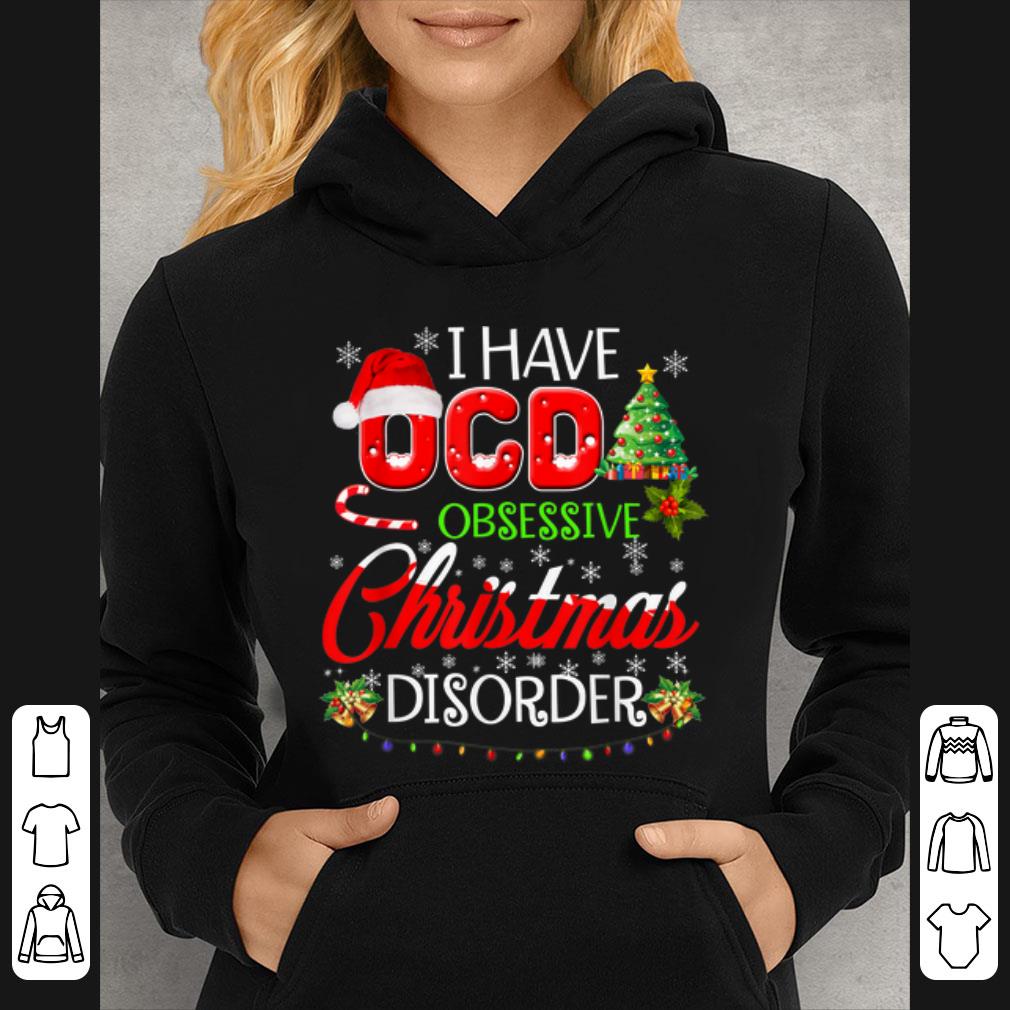 Pretty OCD Obsessive Christmas Disorder Funny Holiday shirt