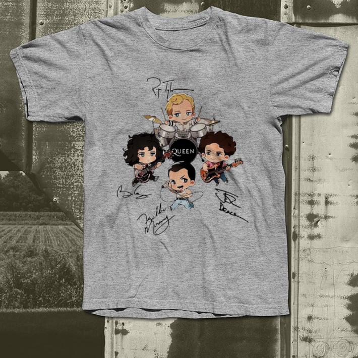 Pretty Queen Band Chibi Signatures shirt