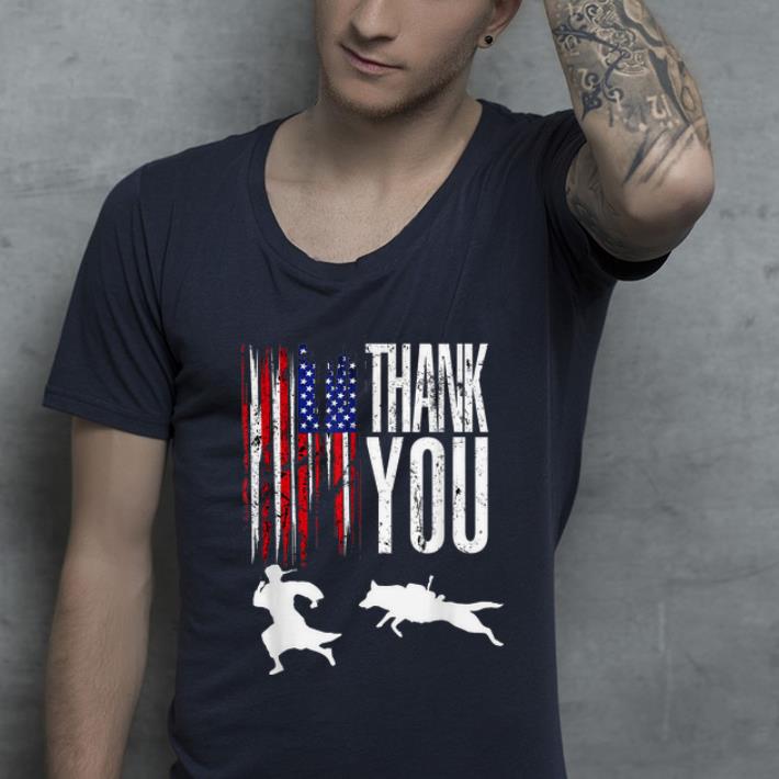 Pretty Zero Bark Thirty Thank Hero Dog American Flag shirt