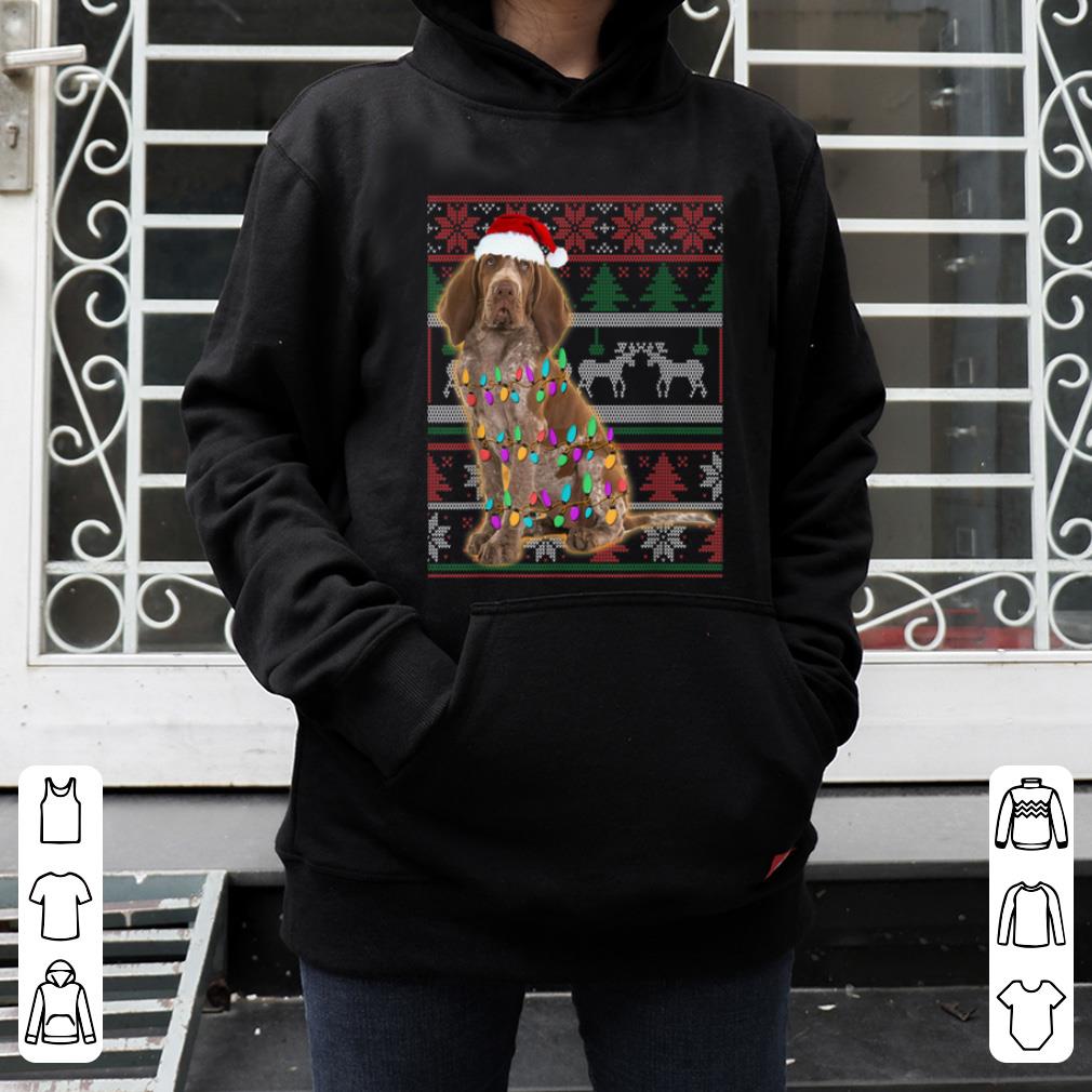 Top Bracco Italiano Ugly Sweater Christmas Gift shirt