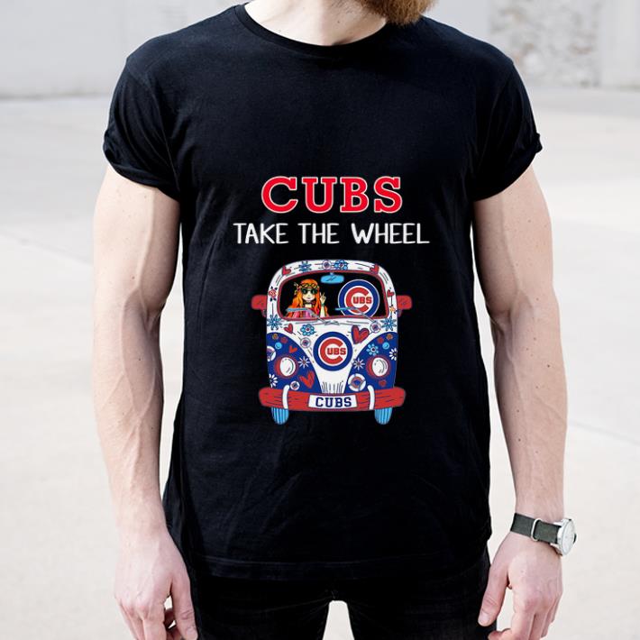 Top Hippie Car Cubs take the wheel shirt
