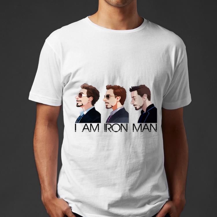 Top I am Iron Man Avengers Tony Stark shirt