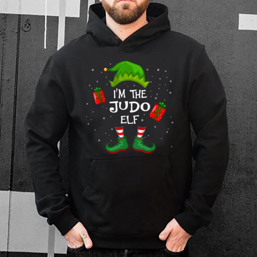 Top I'm The Judo Elf Funny Group Matching Family Xmas Gift sweater