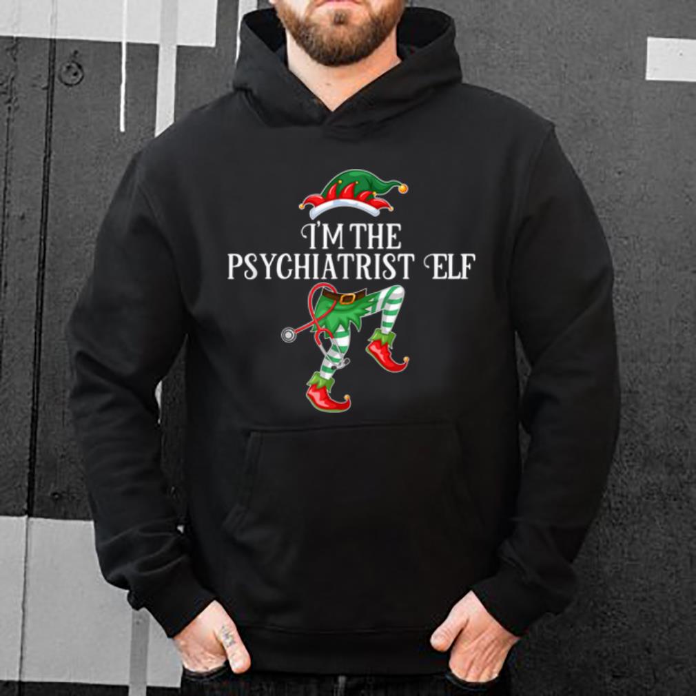 Top Im the Psychiatrist Elf Christmas Matching Medical Staff sweater