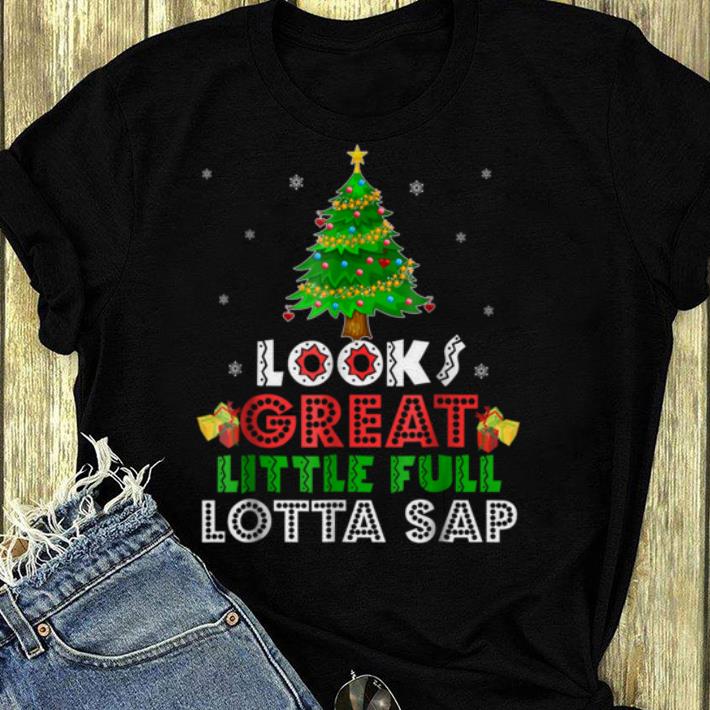 Top Little Full Lotta Sap Tee Christmas Vacation Santa shirt