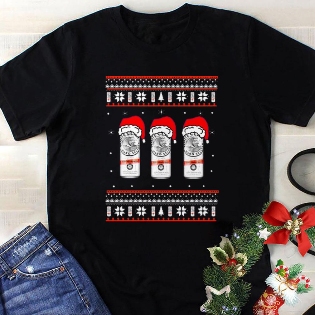 White Claw Ruby Raspberry Hard Seltzer Ugly Christmas shirt