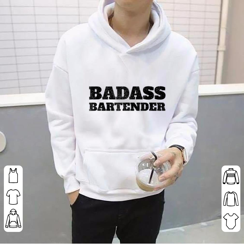 Awesome Funny Christmas Bartender Badass Bar Beer Gift sweater