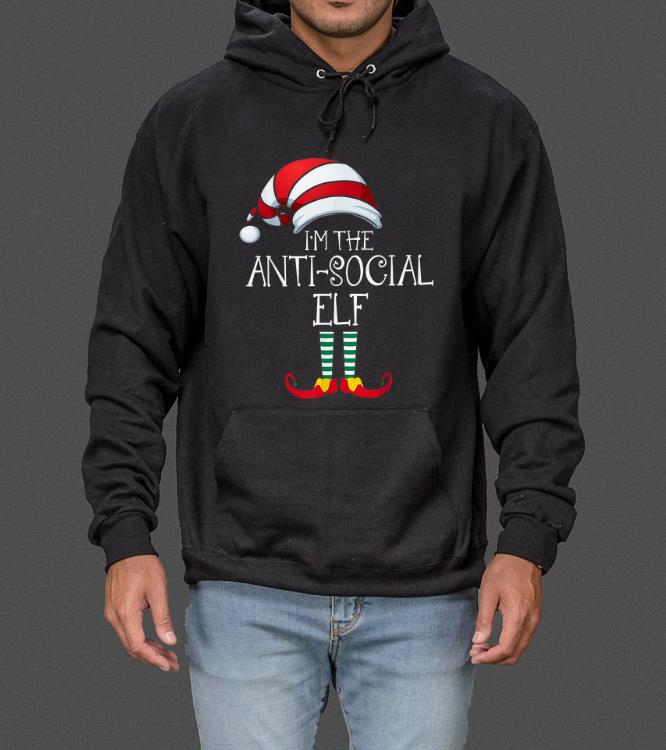 Awesome I'm The Anti-Social Elf Family Matching Christmas Gift Group sweater
