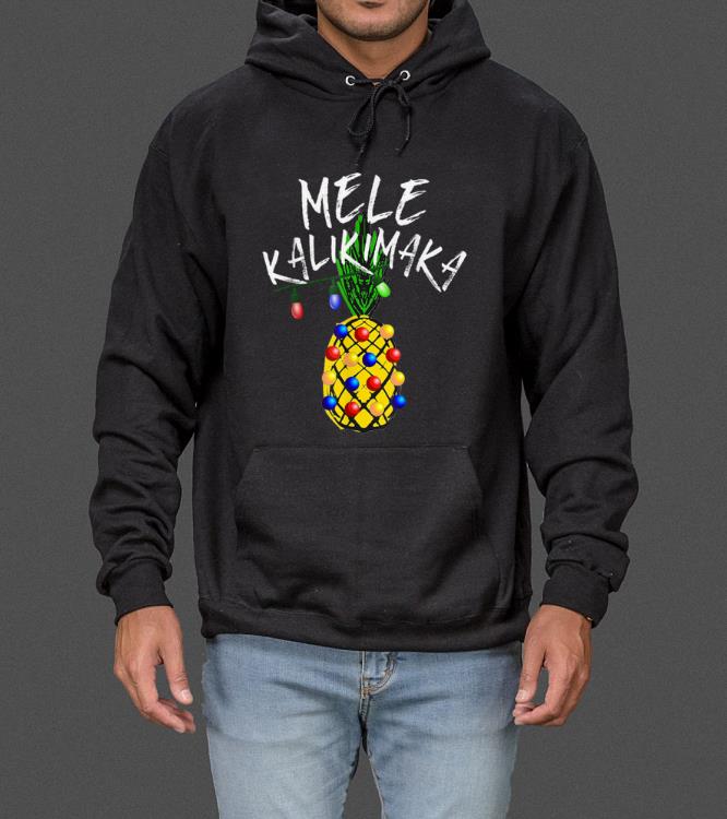 Awesome Mele Kalikimaka Pineapple Merry Christmas Hawaii sweater