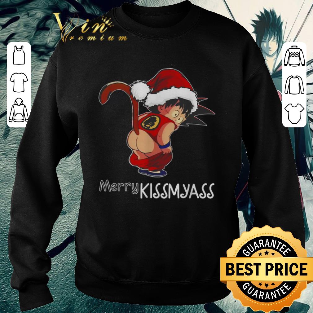 Awesome Son Goku Merry Kissmyass Dragon Ball shirt