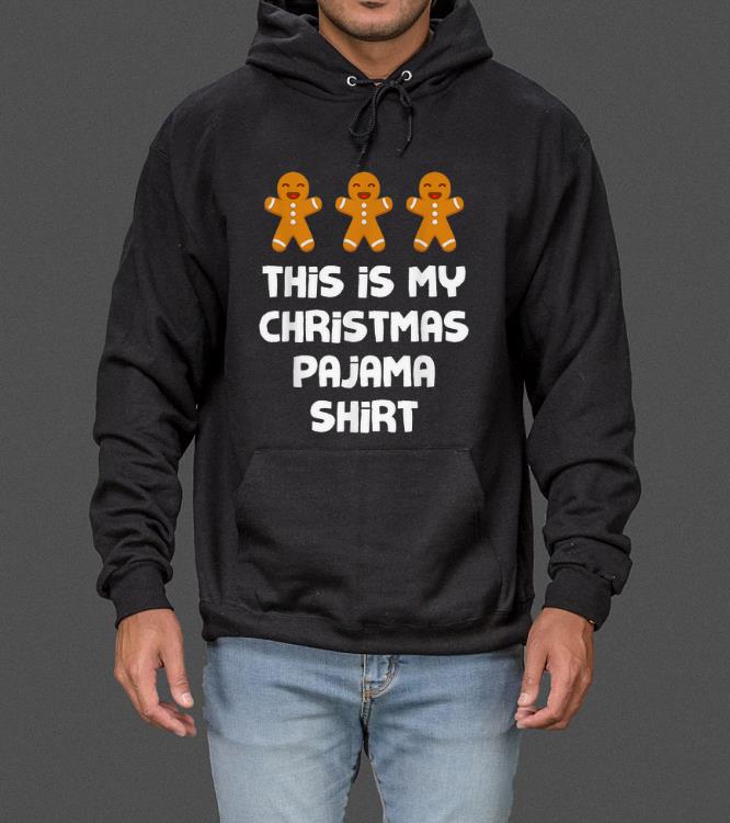 Awesome This Is My Christmas Pajama Funny Xmas Gingerbread tee sweater