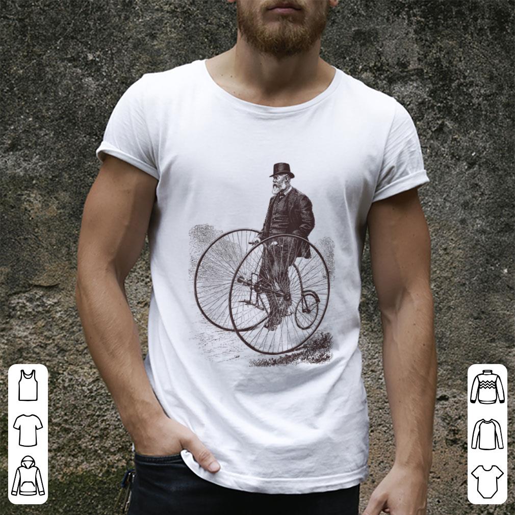 Awesome Vintage Bicycle Cycling History Bike Cyclists shirt 2