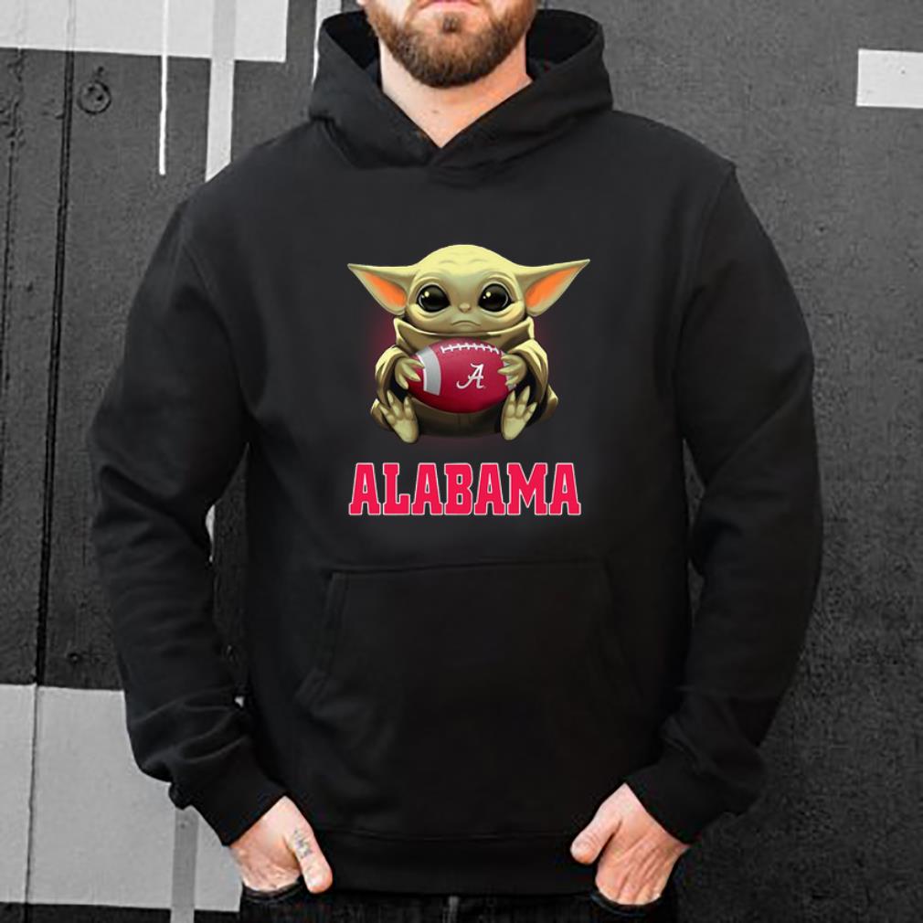 Baby Yoda Alabama Crimson Tide football shirt