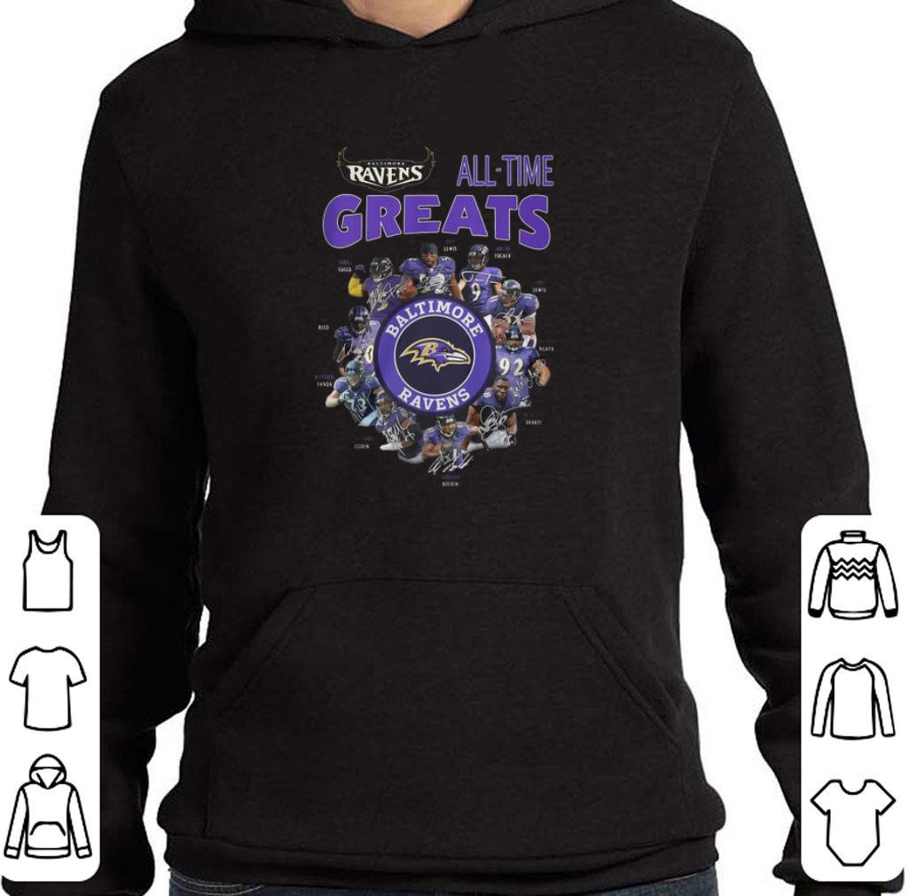 Baltimore Ravens All-time Greats Signatures shirt 5 Baltimore Ravens All-time Greats Signatures shirt