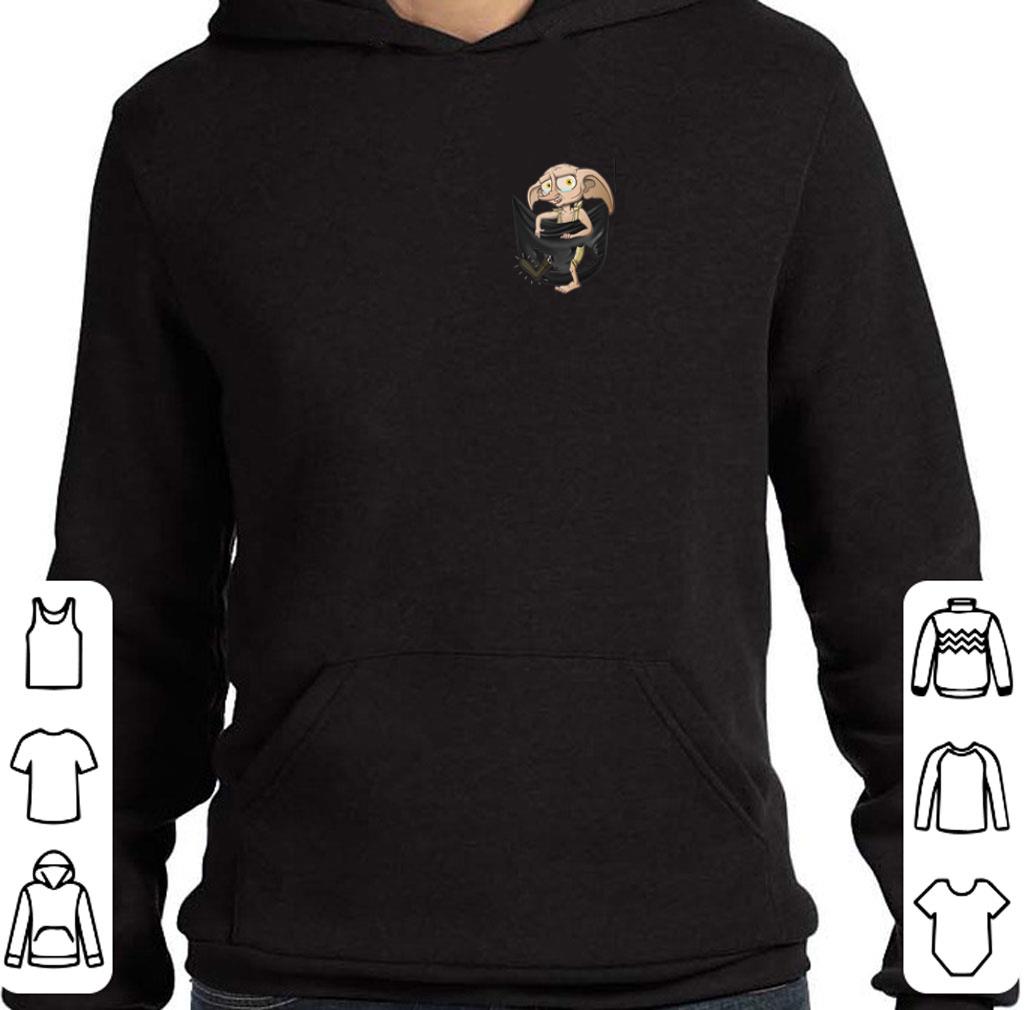 Funny Dobby Harry Potter in pocket shirt