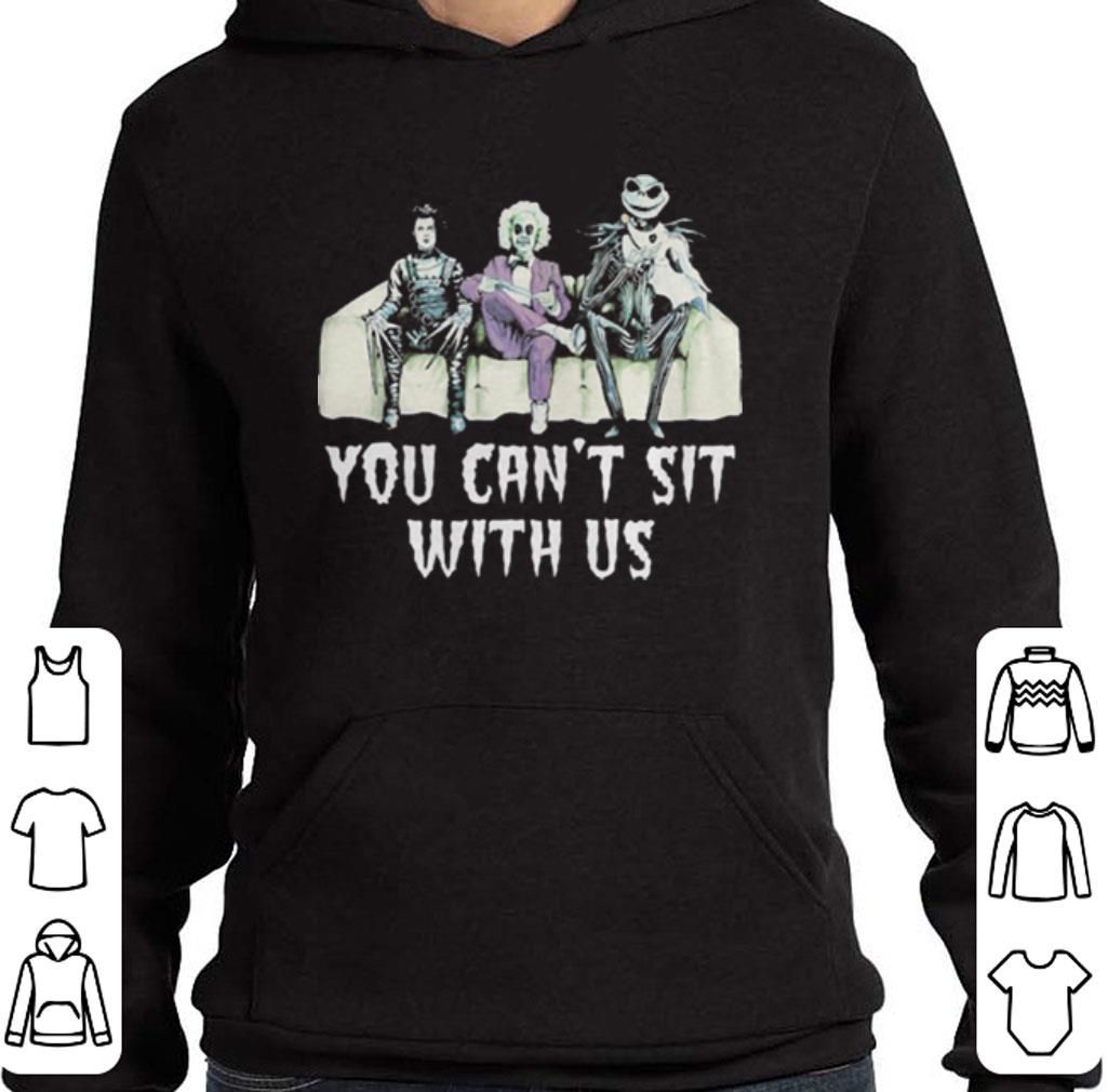 Funny Jack Skellington characters you can't sit with us shirt 5 Funny Jack Skellington characters you can't sit with us shirt