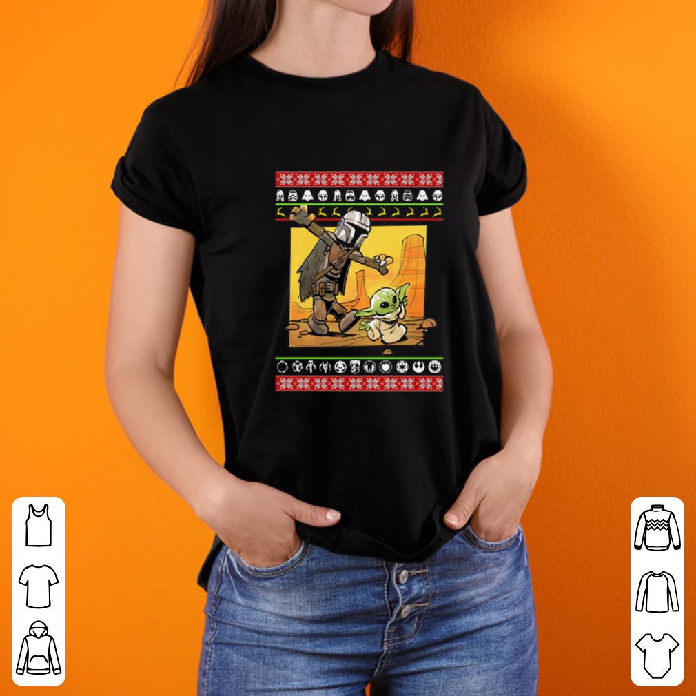 Funny Star Wars Stormtrooper And Baby Yoda Ugly Christmas shirt 2 Funny Star Wars Stormtrooper And Baby Yoda Ugly Christmas shirt 3