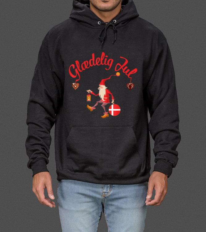Glaedelig Jul Danish Merry Christmas Denmark Nisse Gift sweater