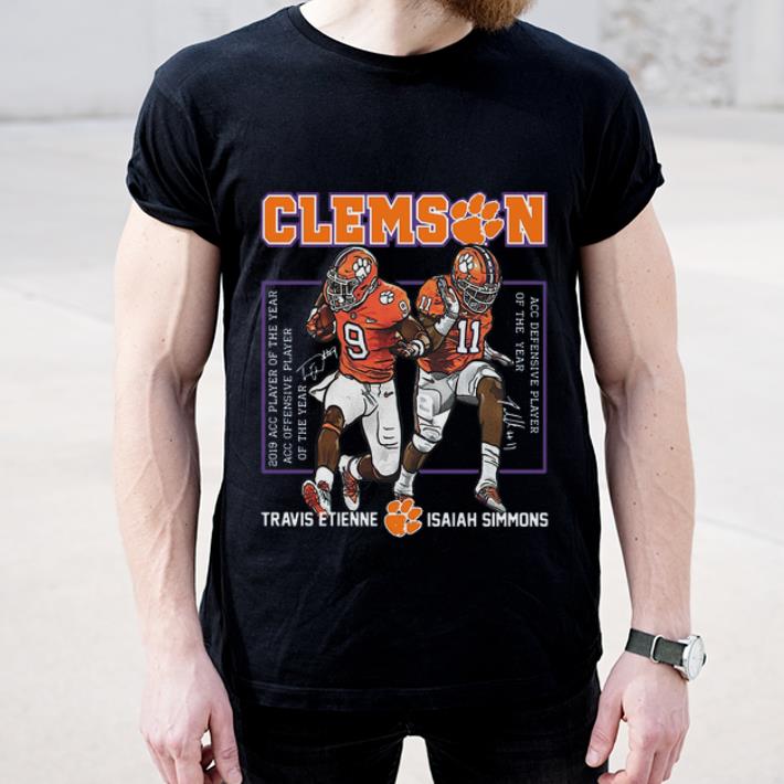Great Clemson Tigers Travis Etienne Isaiah Simmons shirt